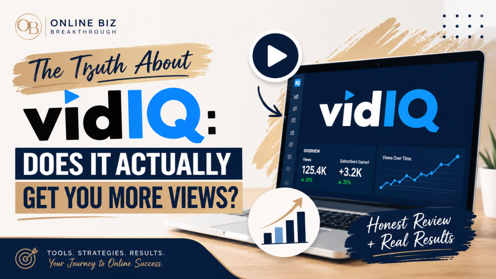 "I Tested VidIQ for 30 Days"